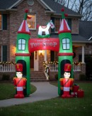 2.9m Santa's Toy Shop Archway | LED Outdoor Inflatable