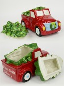 Ceramic Christmas Tree In Red Ute 'Urgent Cookie Delivery' Cookie Jar - 30cm