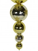 Gold & Champagne Large Finial Display Decoration - 1m