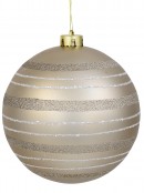 32x 60mm & 15cm Platinum Matte, Shiny, Pearl & Glitter Christmas Baubles