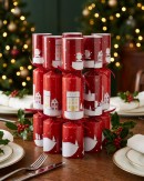50x Town Scene With Santa Pattern Christmas Bon Bons (Crackers) | 30cm