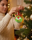6x Whimsical Red & Green Essential Grinch Boxed Ball Bauble | 70mm