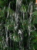 300 Metallic Silver Tinsel Lametta Icicles