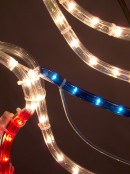 Santa Climbing Rope Rope Light Silhouette - 1.8m
