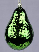 11cm Glossy Avocado Figurine Christmas Tree Ornament
