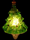 Christmas Tree Night Light - 16cm