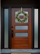 36cm Reusable Clear PVC Christmas Wreath Hook