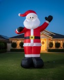 4m Gigantic Greeting Santa | LED Outdoor Inflatable
