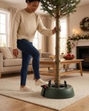 Pedal Operated Real Christmas Tree Stand 3.1L | For Live Trees Up To 2.2m