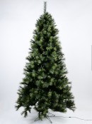 Pacific Green Fir Pre-Lit Tree With 1361 Tips & 550 Dual Colour Lights - 2.3m