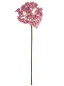 Pink Moon Carrot Inspired Christmas Flower Head Long Stem - 13cm Wide