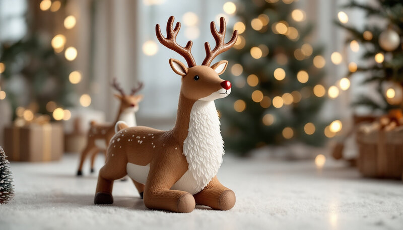 Reindeer Christmas Decorations for the Holiday Season