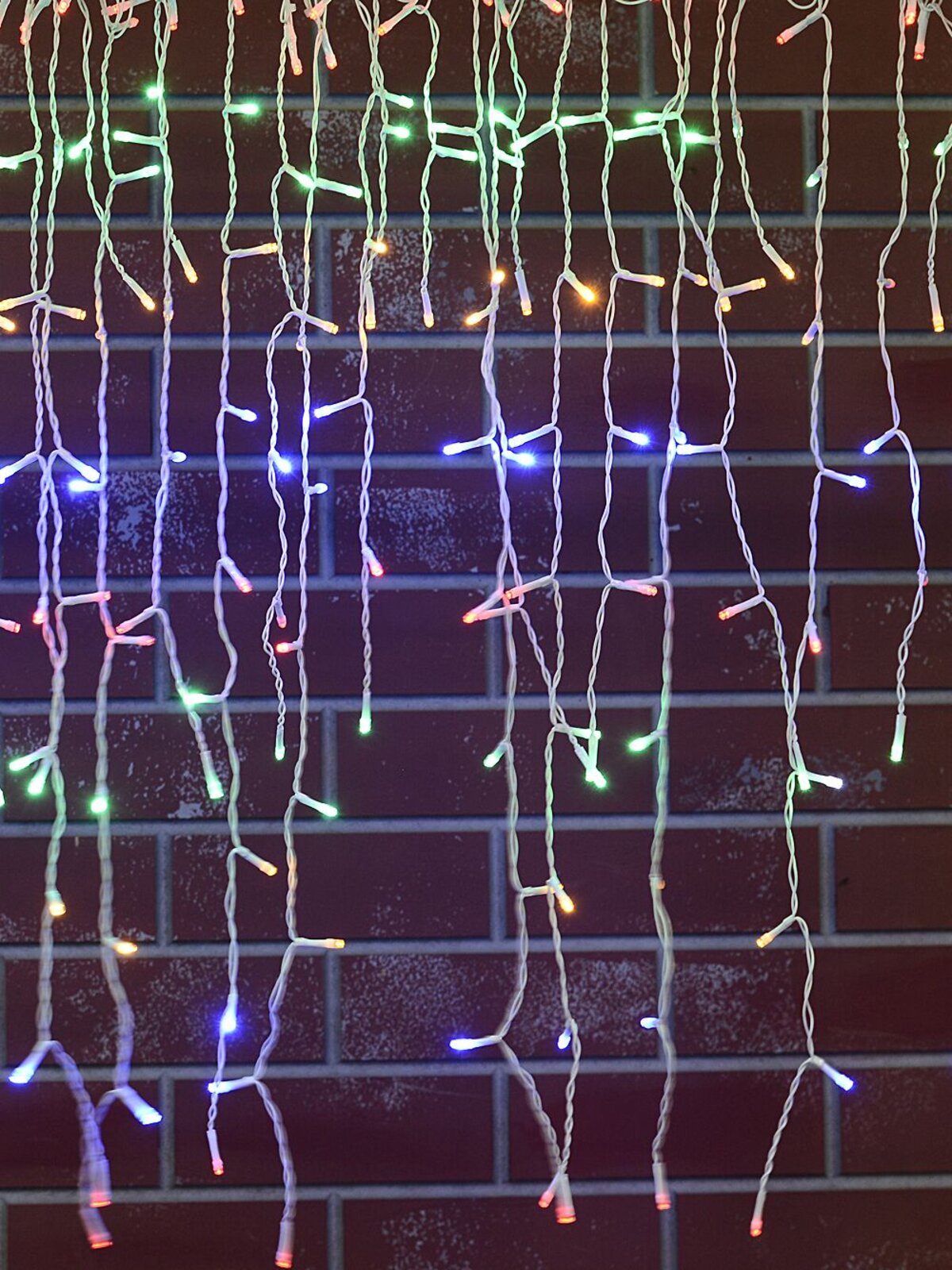 1008 Multi Colour LED Icicle Lights 8 Function With Memory Hold | 35m — image 5