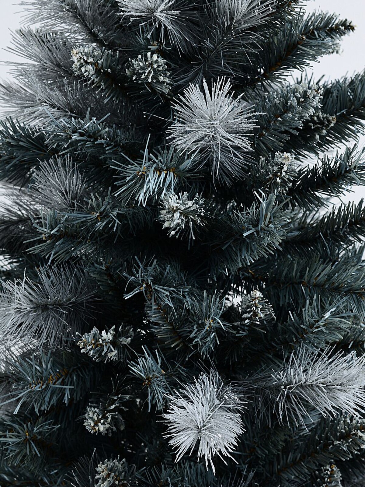 1.8m Gray River Arctic Christmas Tree With 562 Grey & White Tips — image 3