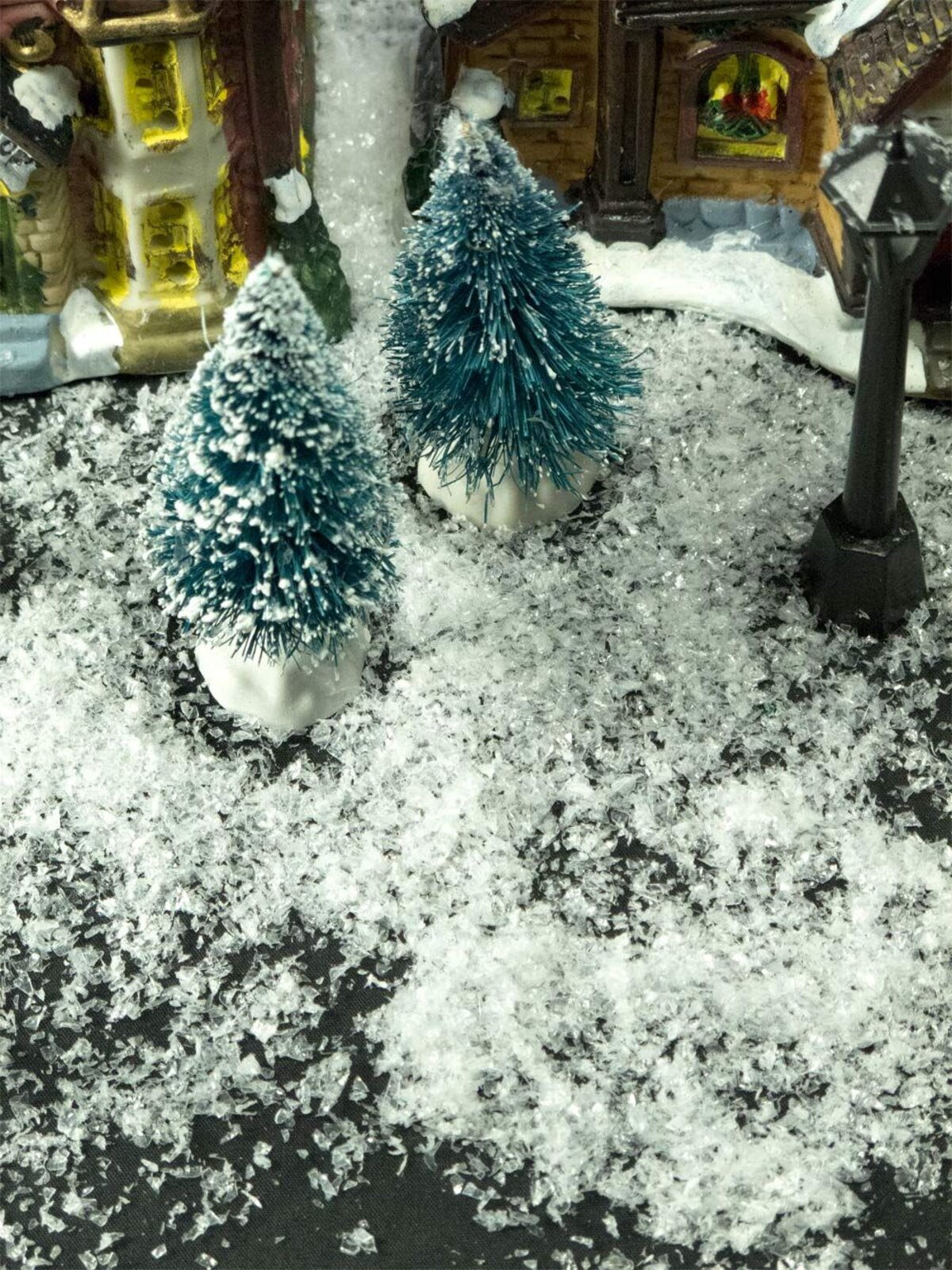 Iridescent Sprinkle Snowflakes | 200g Winter Wonderland Shimmering Snow — image 3