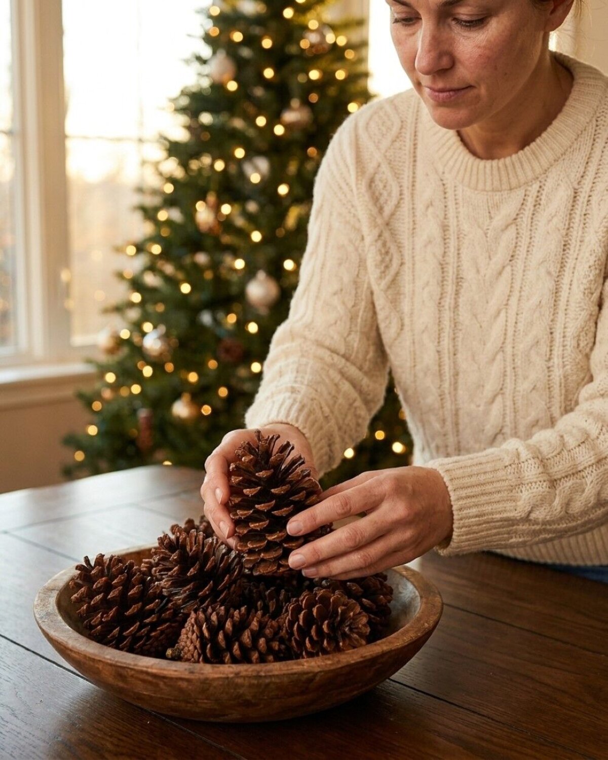 Natural Large Raw Pinus Pinecones | 250g — image 3