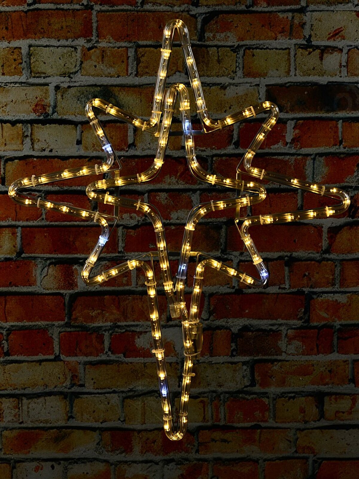 58cm Dynamic Warm & Cool White LED Star Of Bethlehem Outdoor Motif — image 5