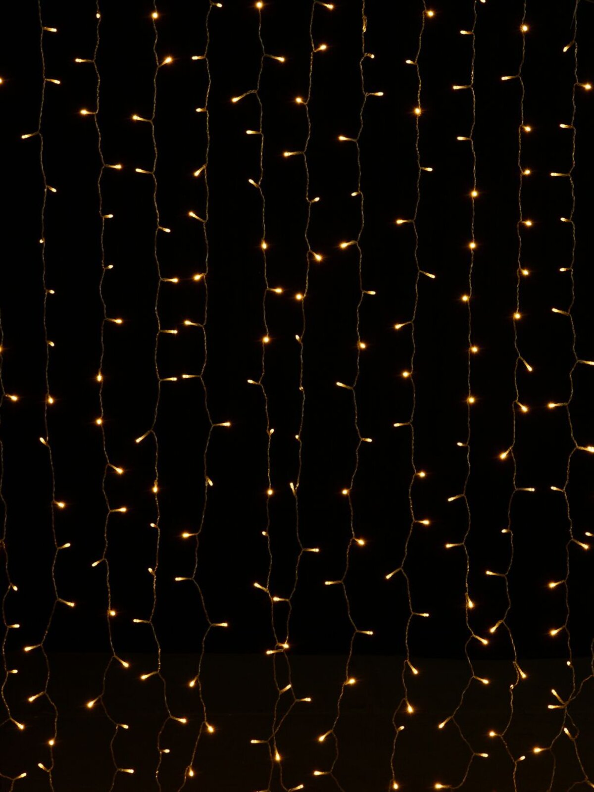 400 Warm White LED 2m String Curtain Light — image 3