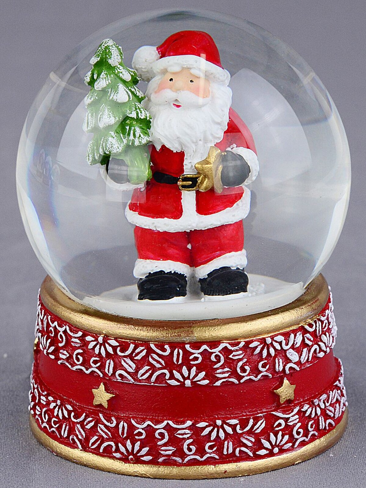 85mm Santa & Christmas Tree Mini Waterball Snow Globe — image 4
