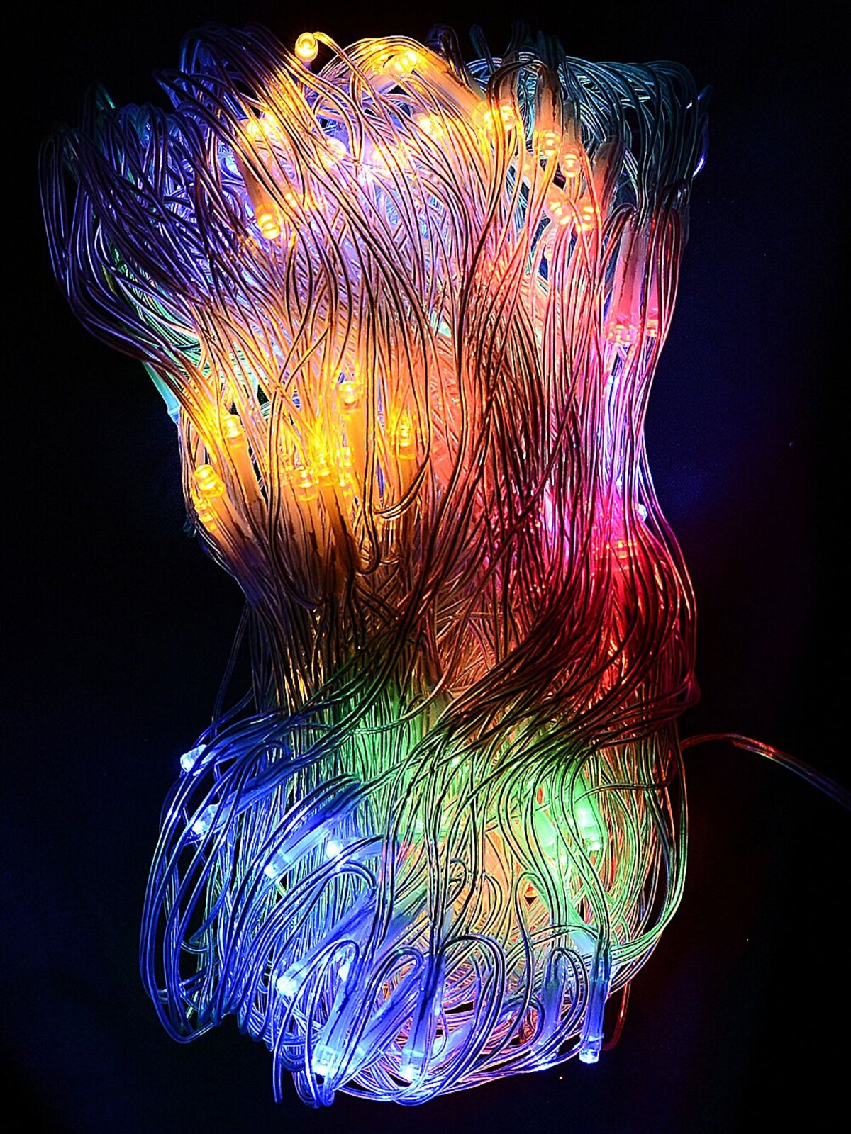 96 Multi Colour LED Net Lights 8 Function With Memory Hold | 1.3m x 2.1m — image 6