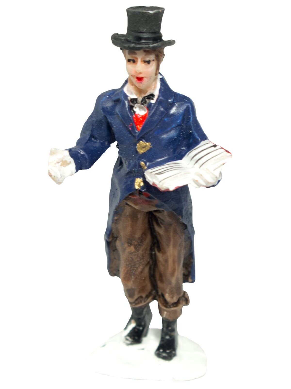 Carol Singing Family & Christmas Tree Figurine - 3 pieces — image 5