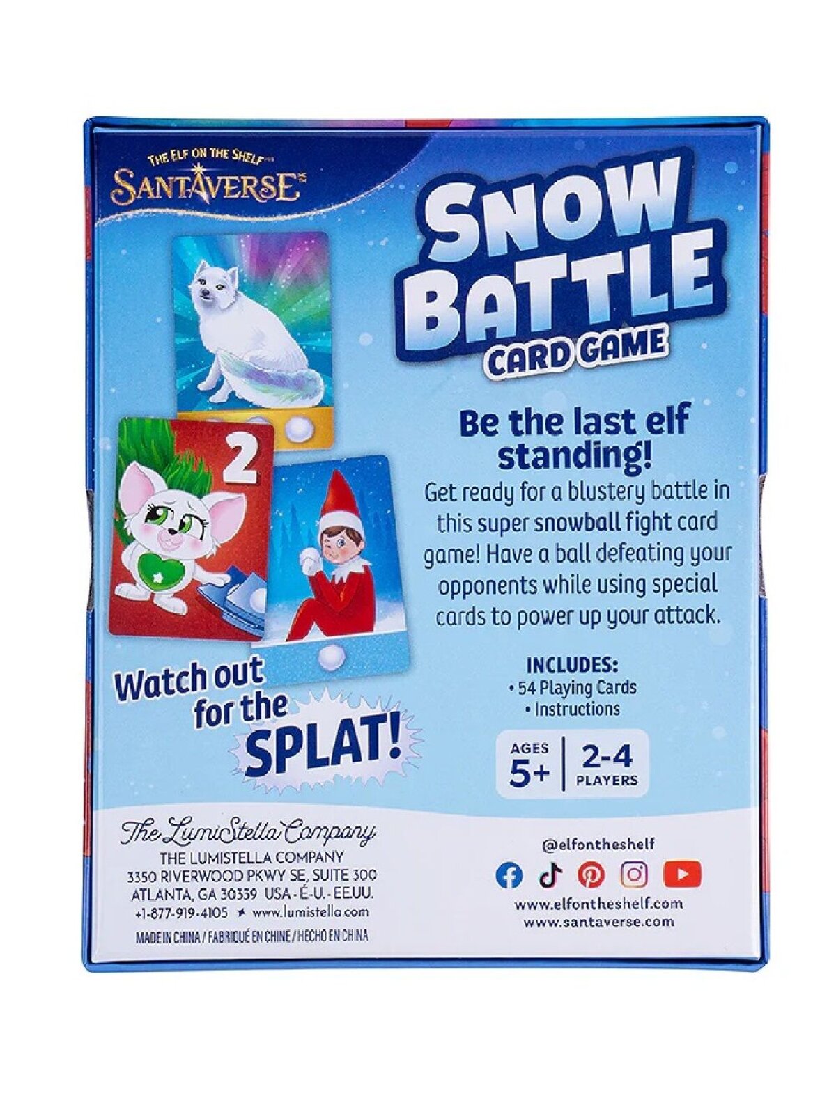 Elf On The Shelf Santaverse Snow Battle Card Game | Official 54 Card Set — image 4