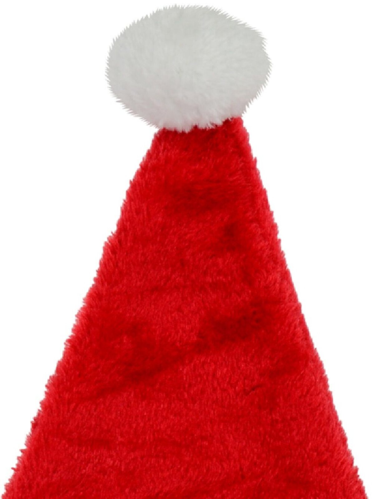 Felt Santa Hat With Black Belt & Gold Buckle Decoration - One Size Fits Most