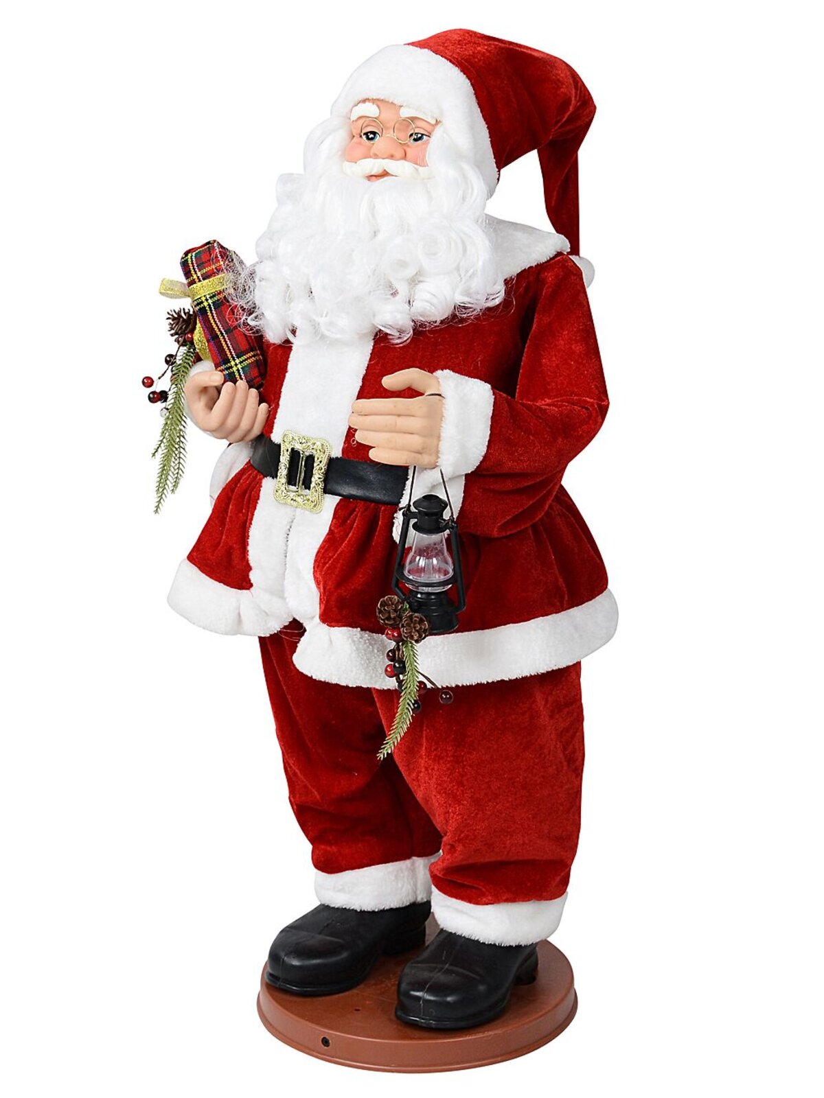 Hip Swinging & Singing Traditional Santa Christmas Animation - 90cm — image 2