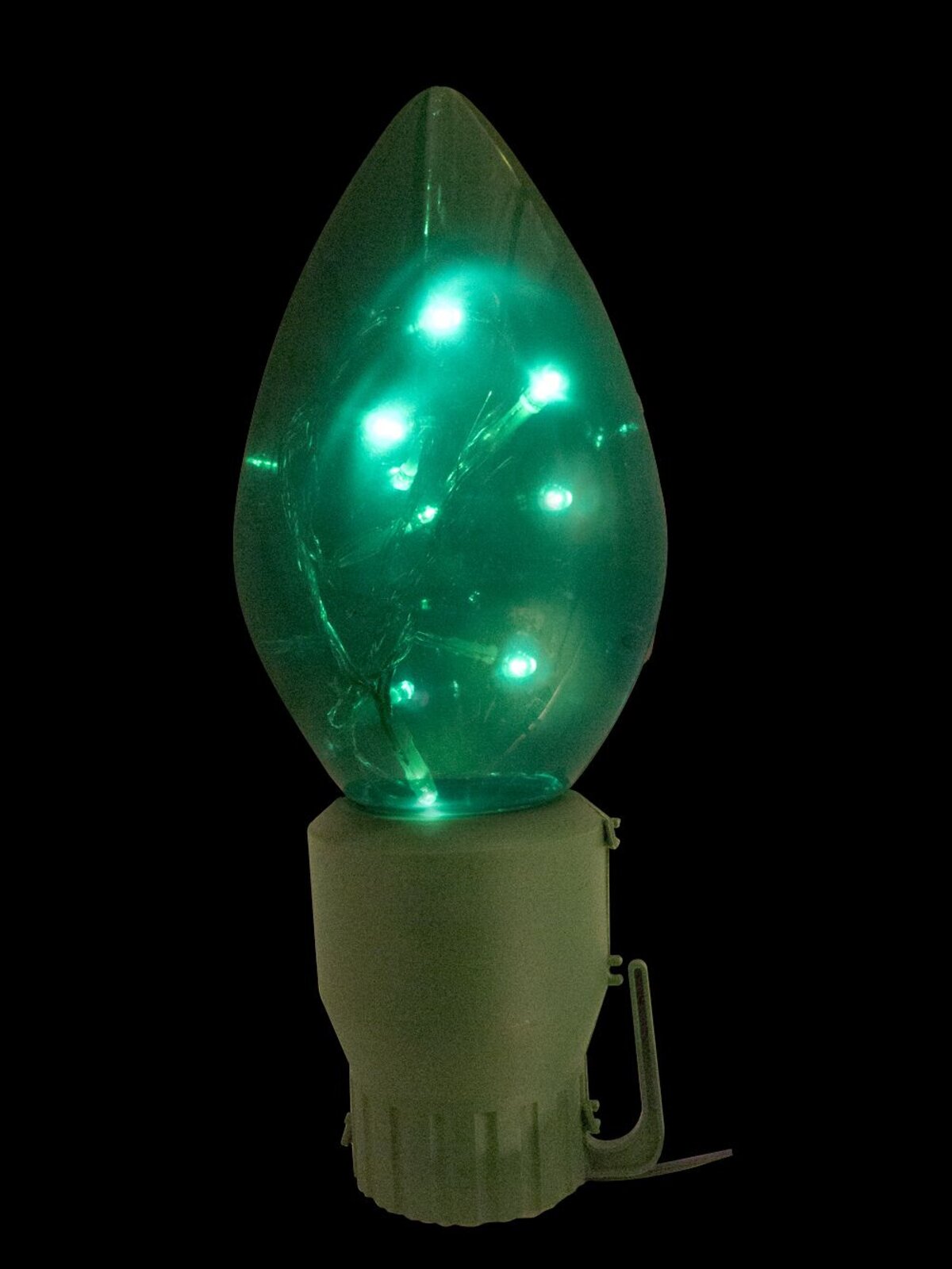 Large C9 Bulb LED Garden Solar Stake Lights - 4 x 47cm — image 8