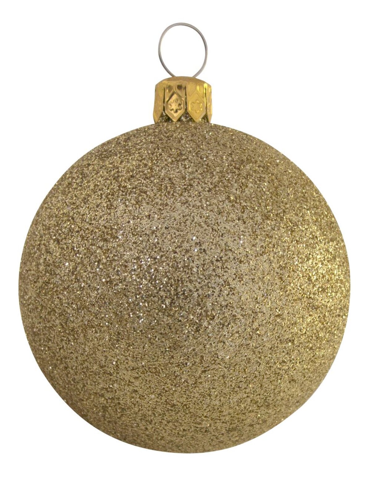 Metallic, Matt & Glittered, Red & Gold Baubles - 12 x 60mm — image 4