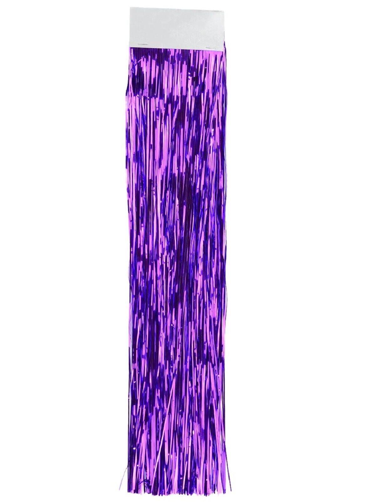 Metallic Purple Christmas Tinsel Lametta Icicles - 300 strands — image 3