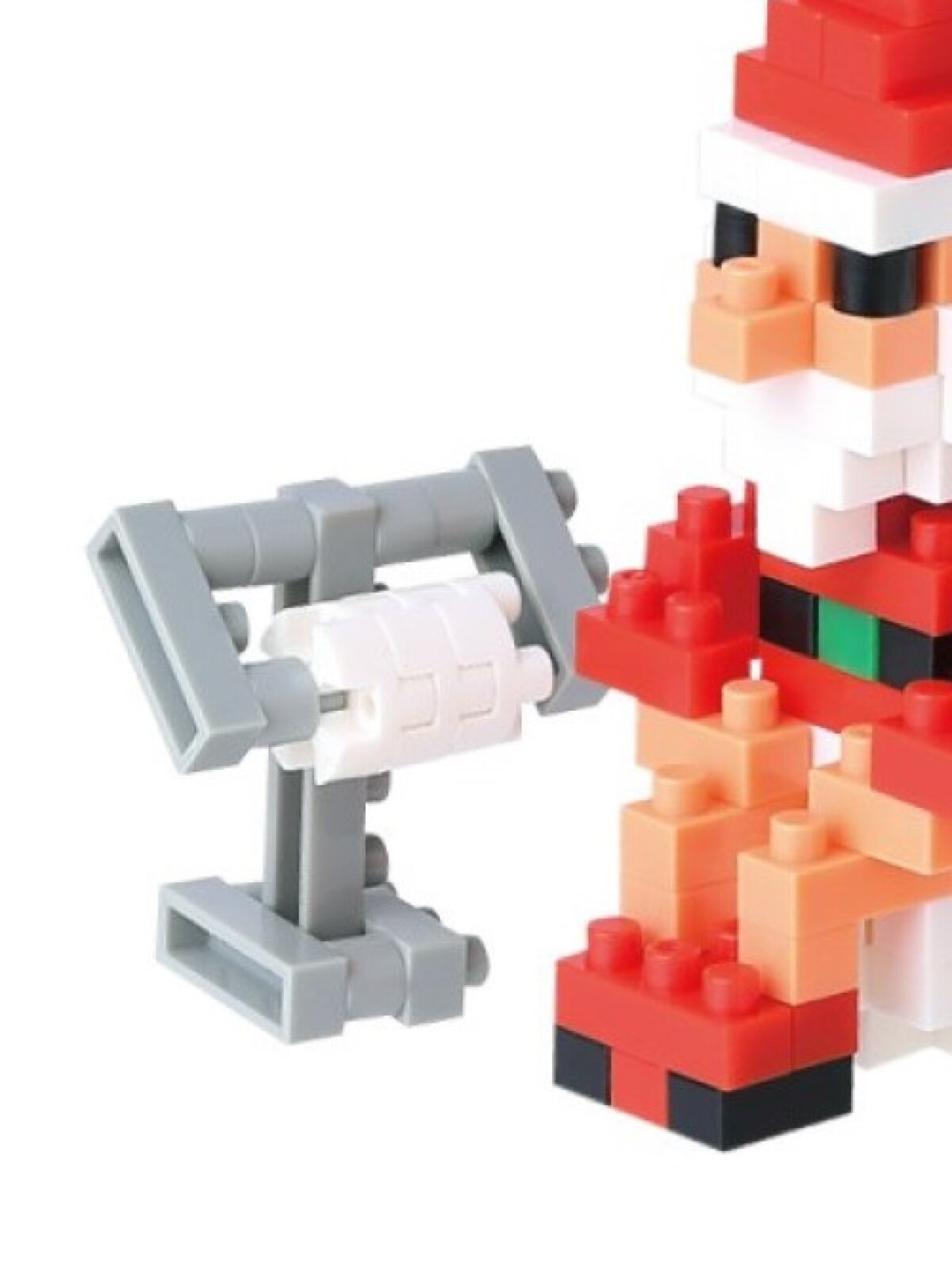 Nanoblocks Santa Claus In The Bathroom Christmas Toy - NBC_156 140 Piece — image 2