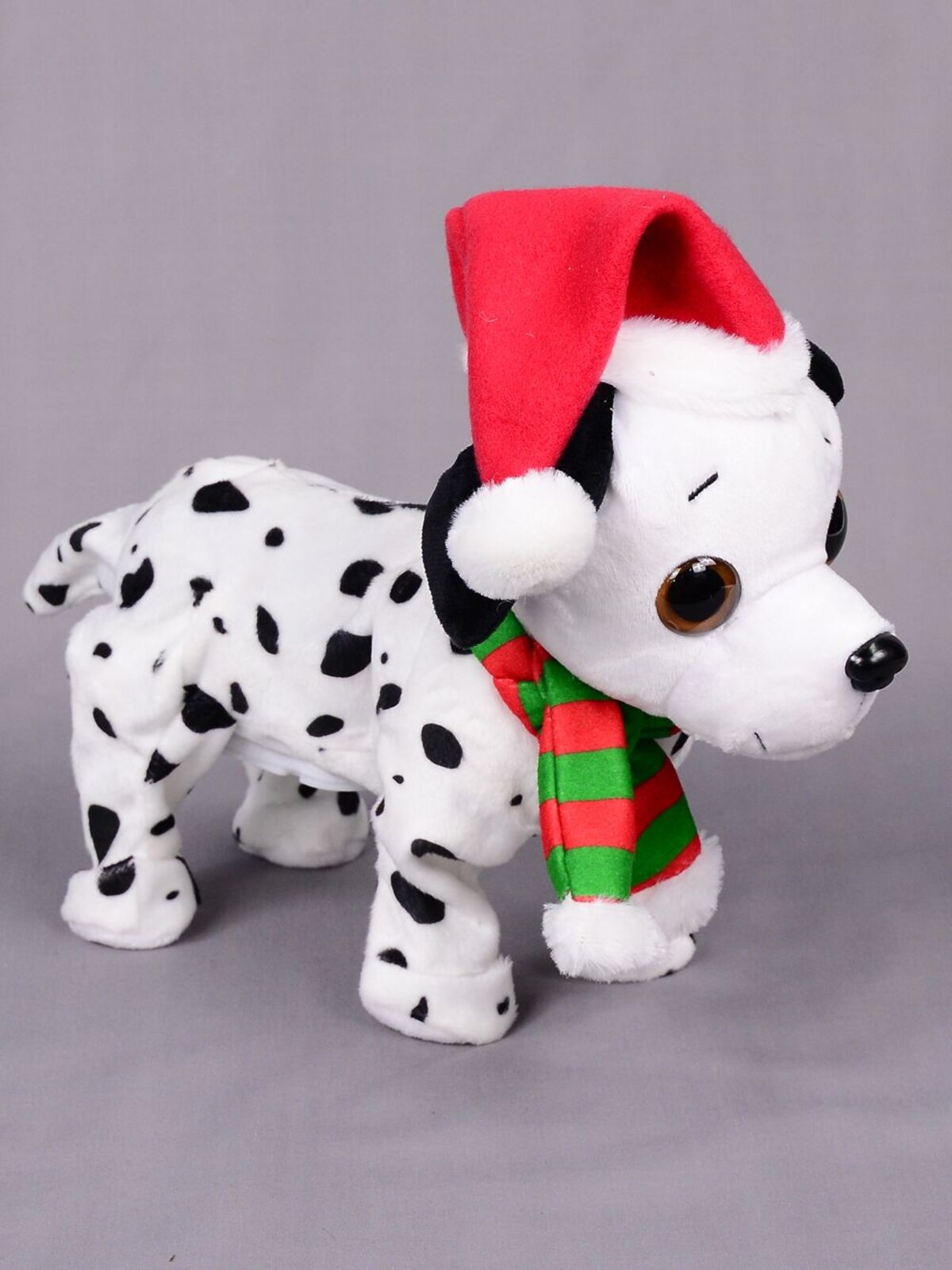 Pouncing Christmas Dalmatian Musical Animation - 35cm