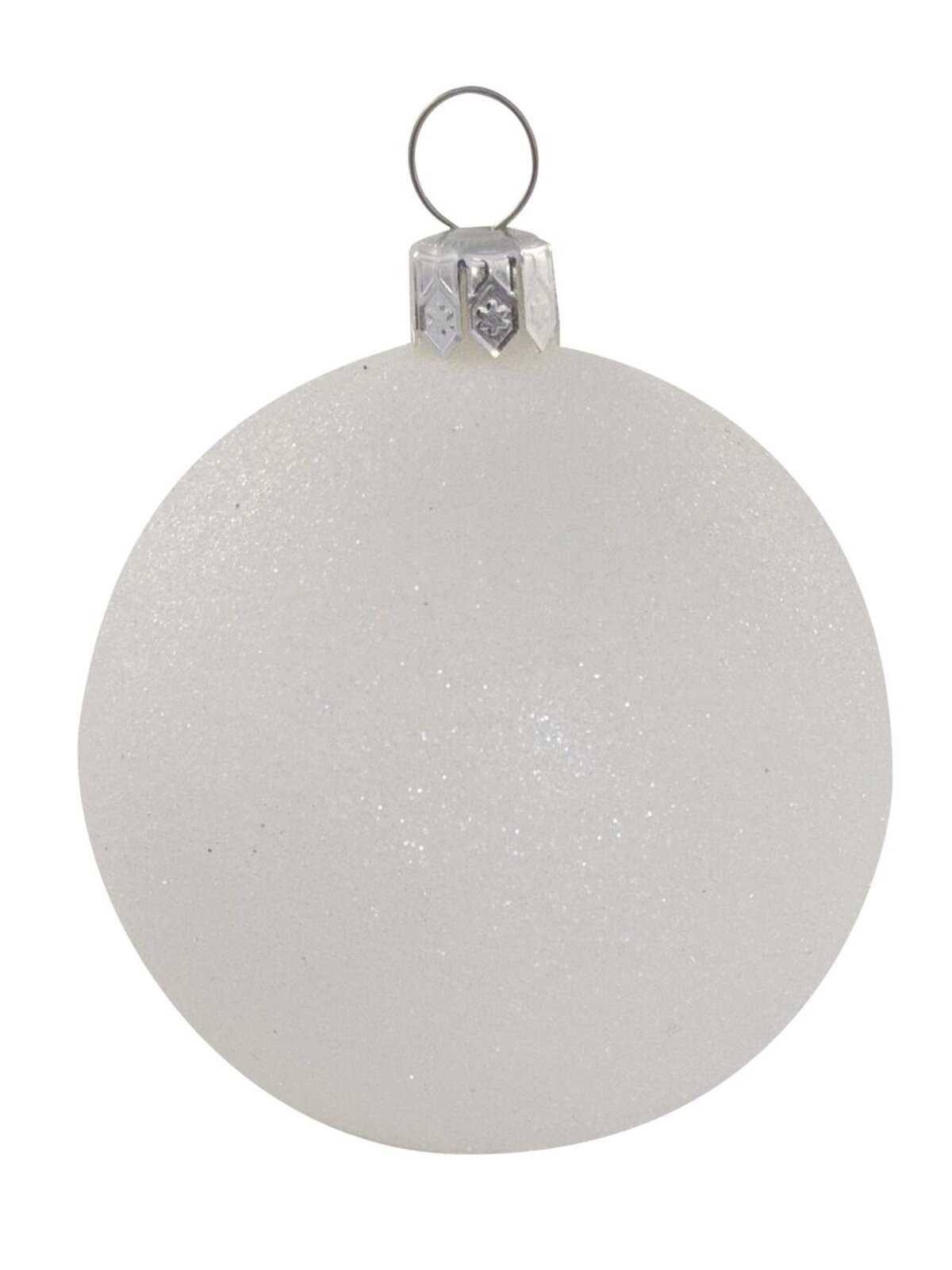 Red, White & Silver Baubles - 12 x 60mm
