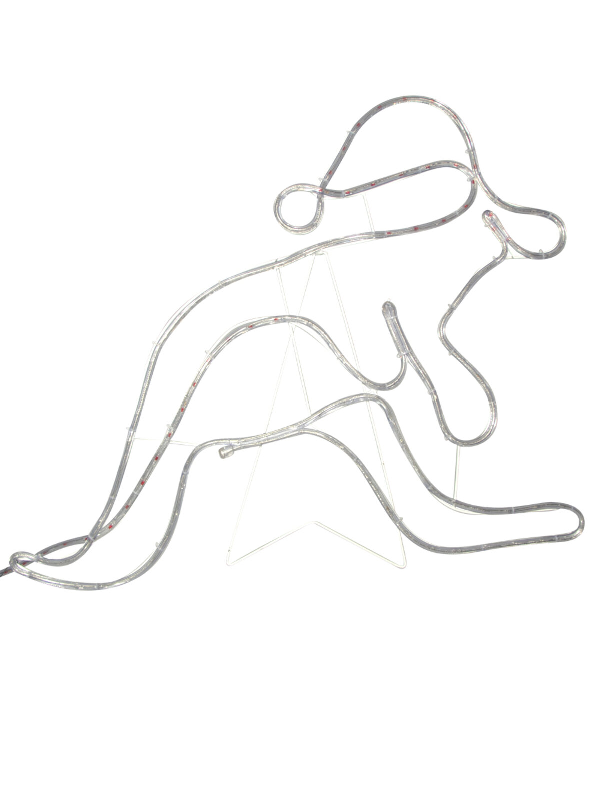 Santa & Kangaroos LED Light Rope Silhouette - 2.9m — image 4