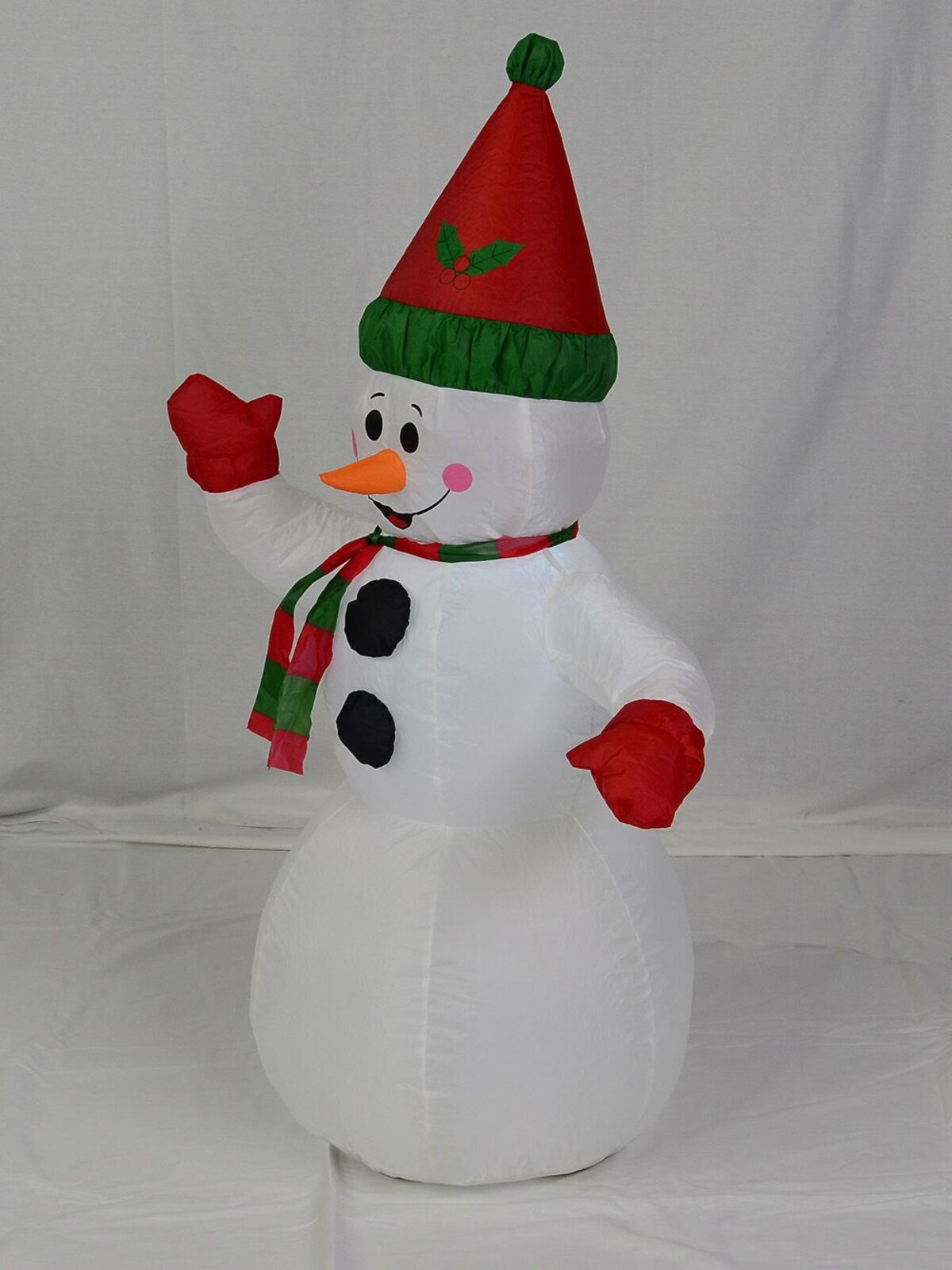 Snowman Standing Illuminated Inflatable - 1.3m