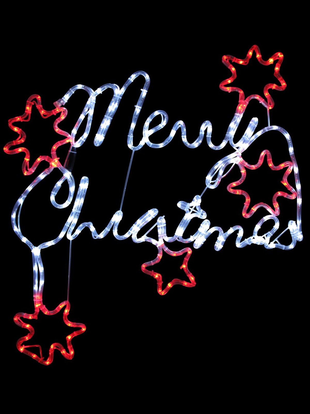 Southern Cross & Merry Christmas LED Rope Light Silhouette - 87cm — image 2
