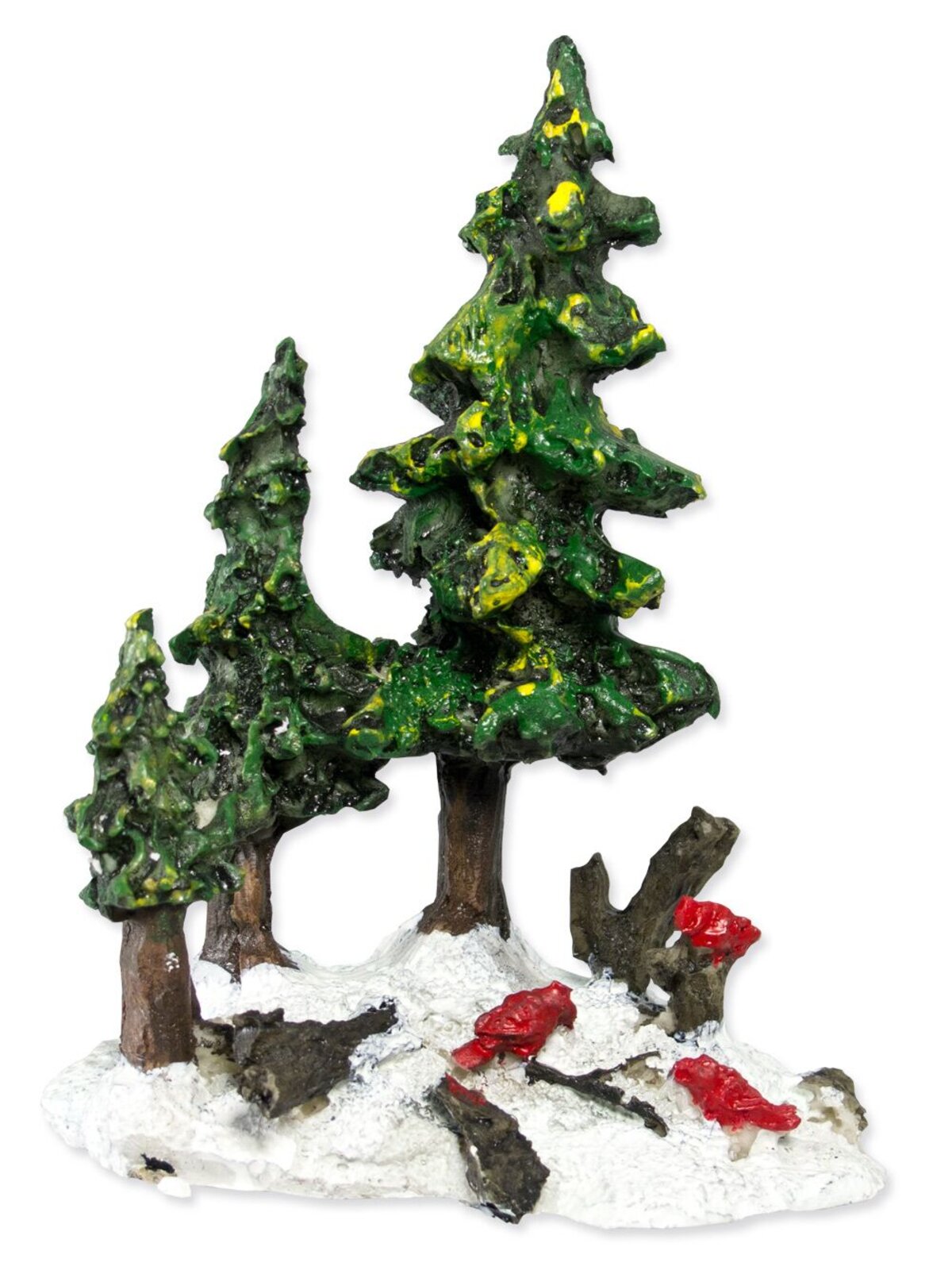 Traditional Polyresin Town Scene Figurines - 12 Pieces