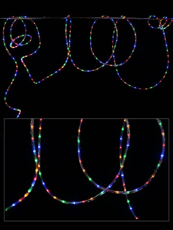 10m Outdoor Multi Colour LED Tube Rope Light | 8 Function Controller — image 3