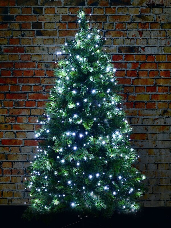 300 Cool White LED String Fairy Lights 8 Function With Timer | 15m — image 5