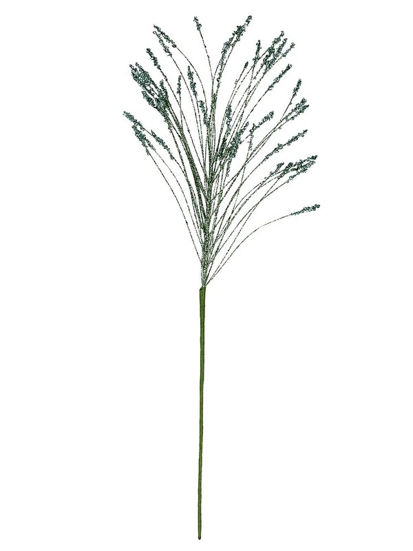 Mint Green Lavender With Glitter & Sequins Long Christmas Stem | 63cm — image 3