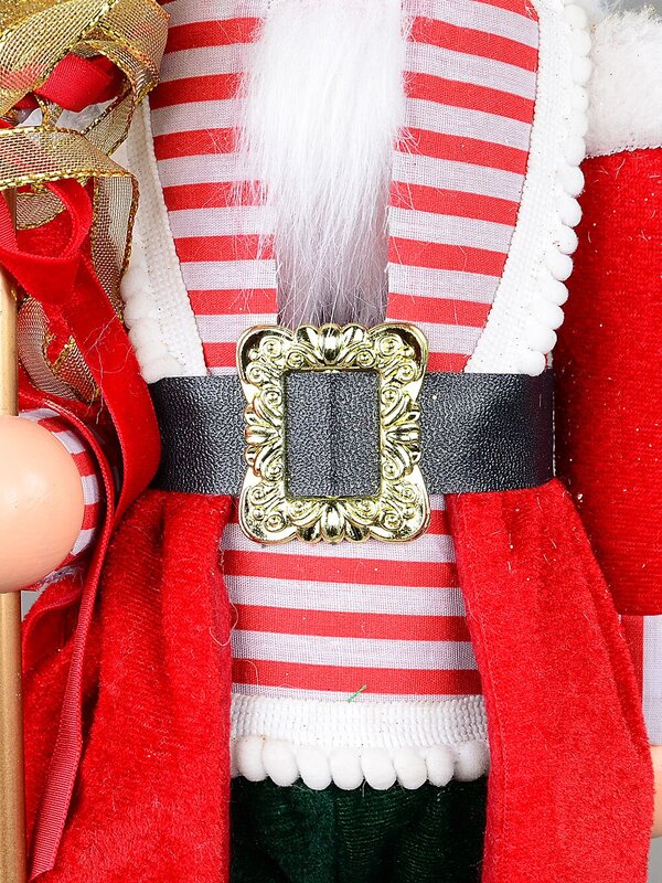 Large Classic Christmas Nutcracker With Ball Staff Decorative Ornament - 59cm — image 7