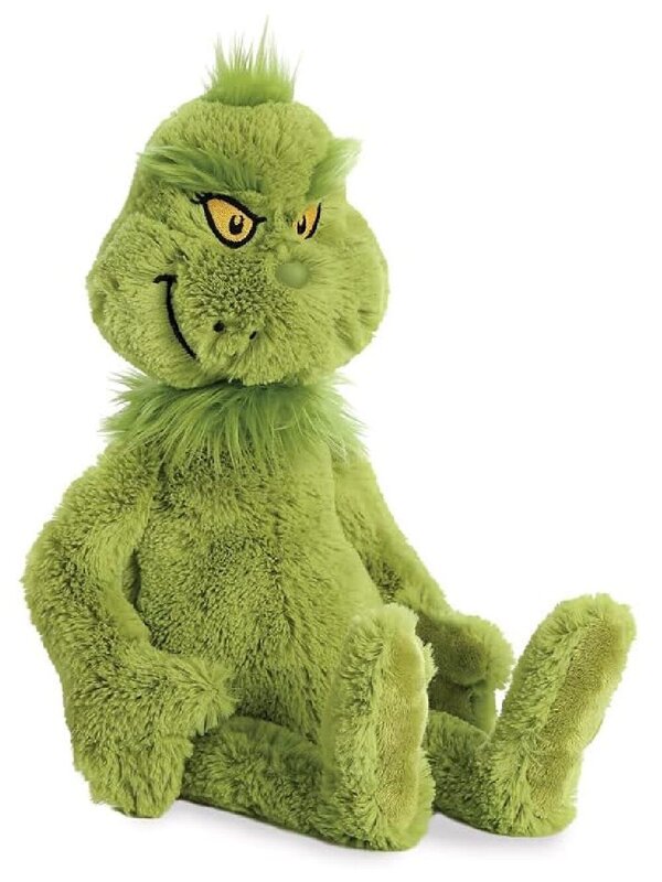 Official Dr. Seuss The Grinch Plush Toy | 40cm Soft Christmas Doll — image 6