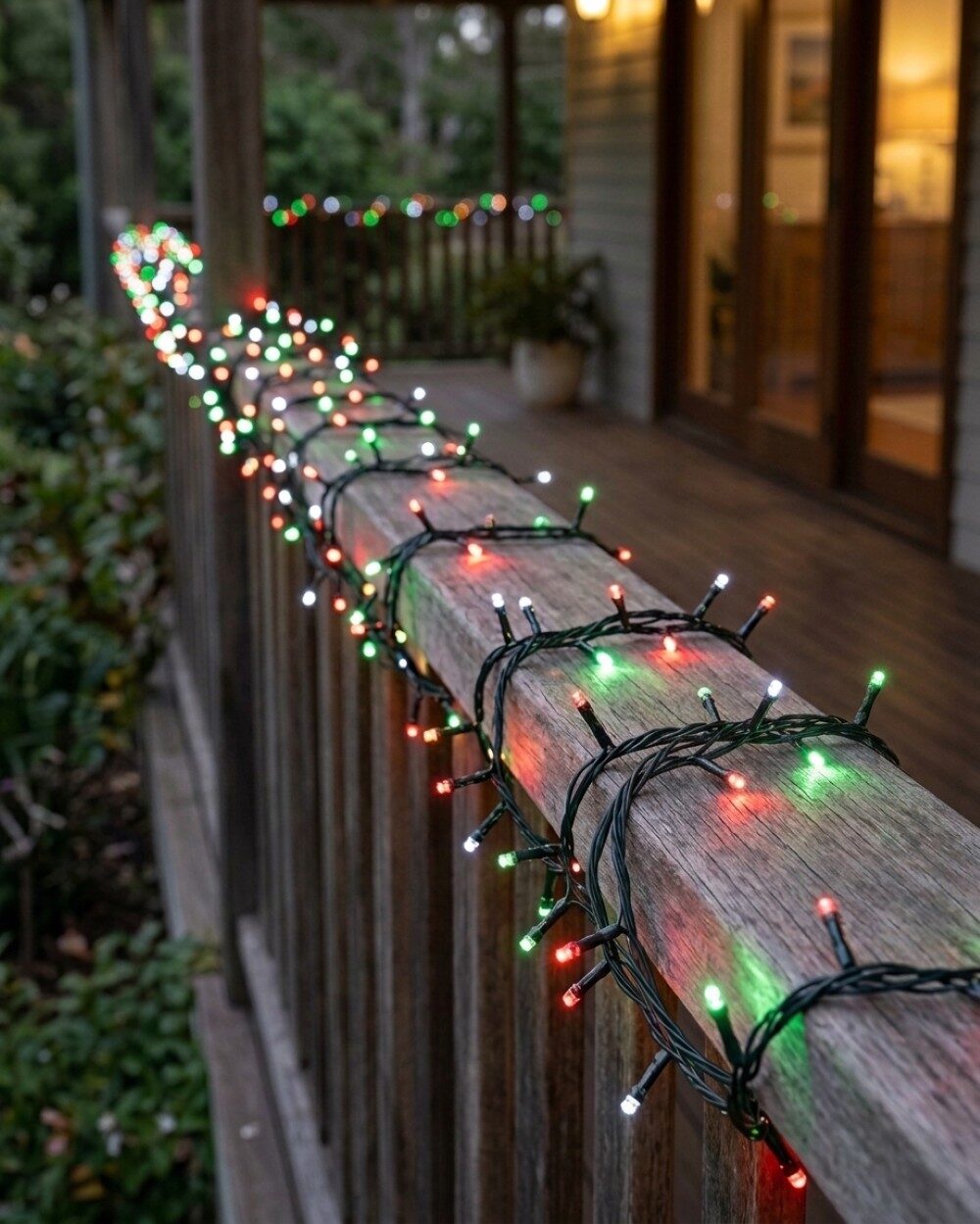 1000 Multi Christmas Colour LED Solar String Fairy Lights With 8 Function | 50m — image 2