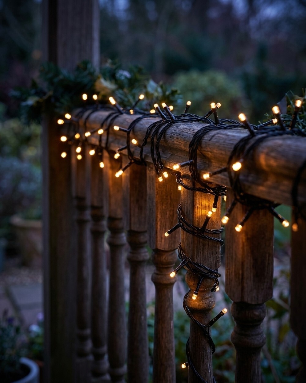 1000 Warm White LED Solar String Fairy Lights 8 Function With Timer | 50m — image 4