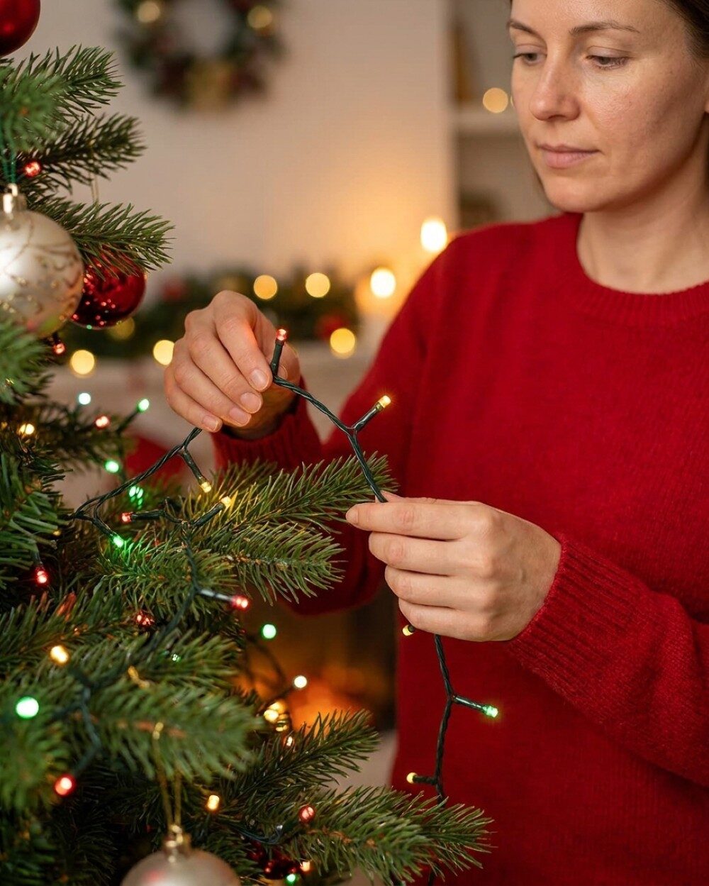 500 Multi Christmas LED WiFi Smart App String Fairy Lights 8 Function | 25m — image 3