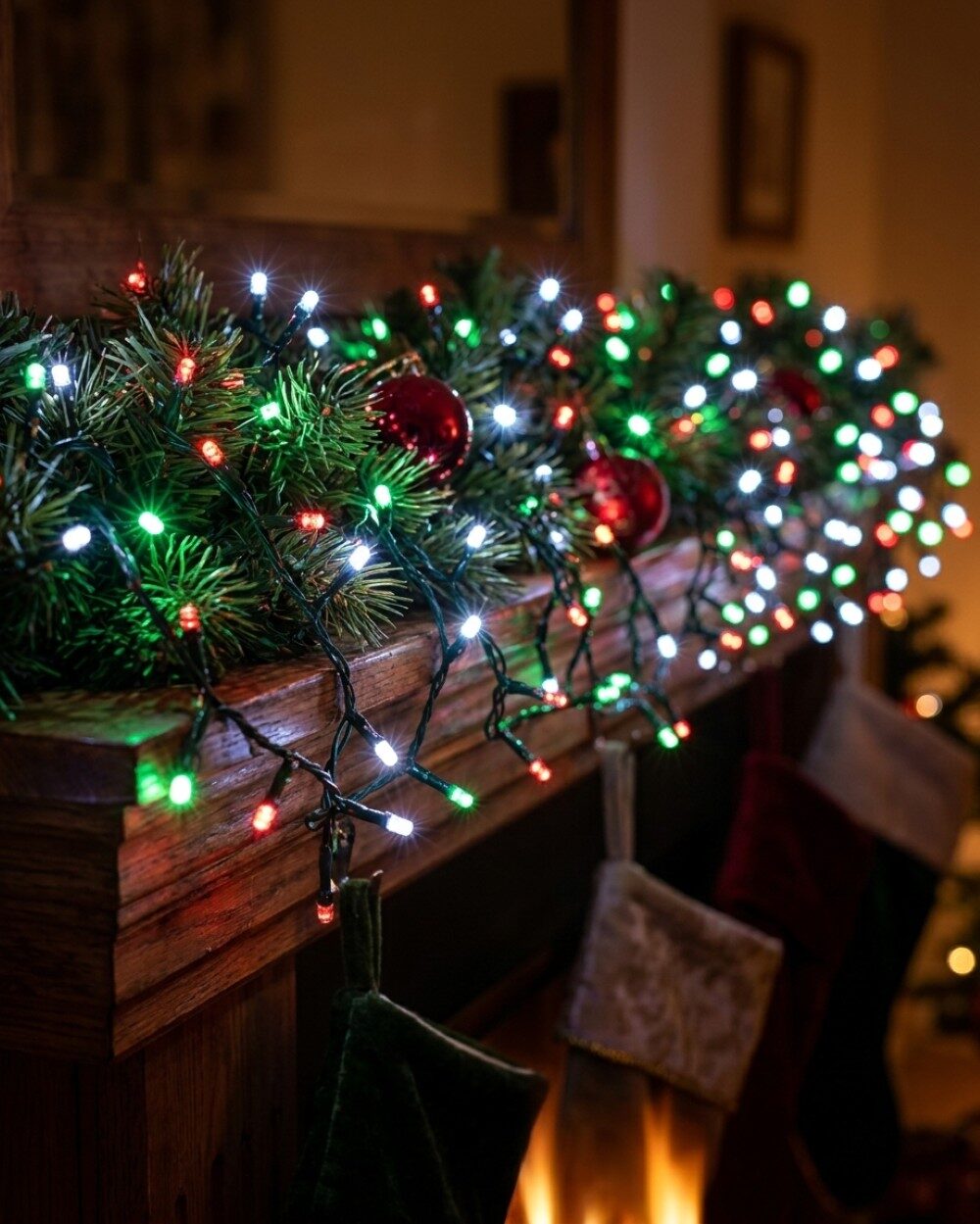 500 Multi Christmas LED WiFi Smart App String Fairy Lights 8 Function | 25m — image 2
