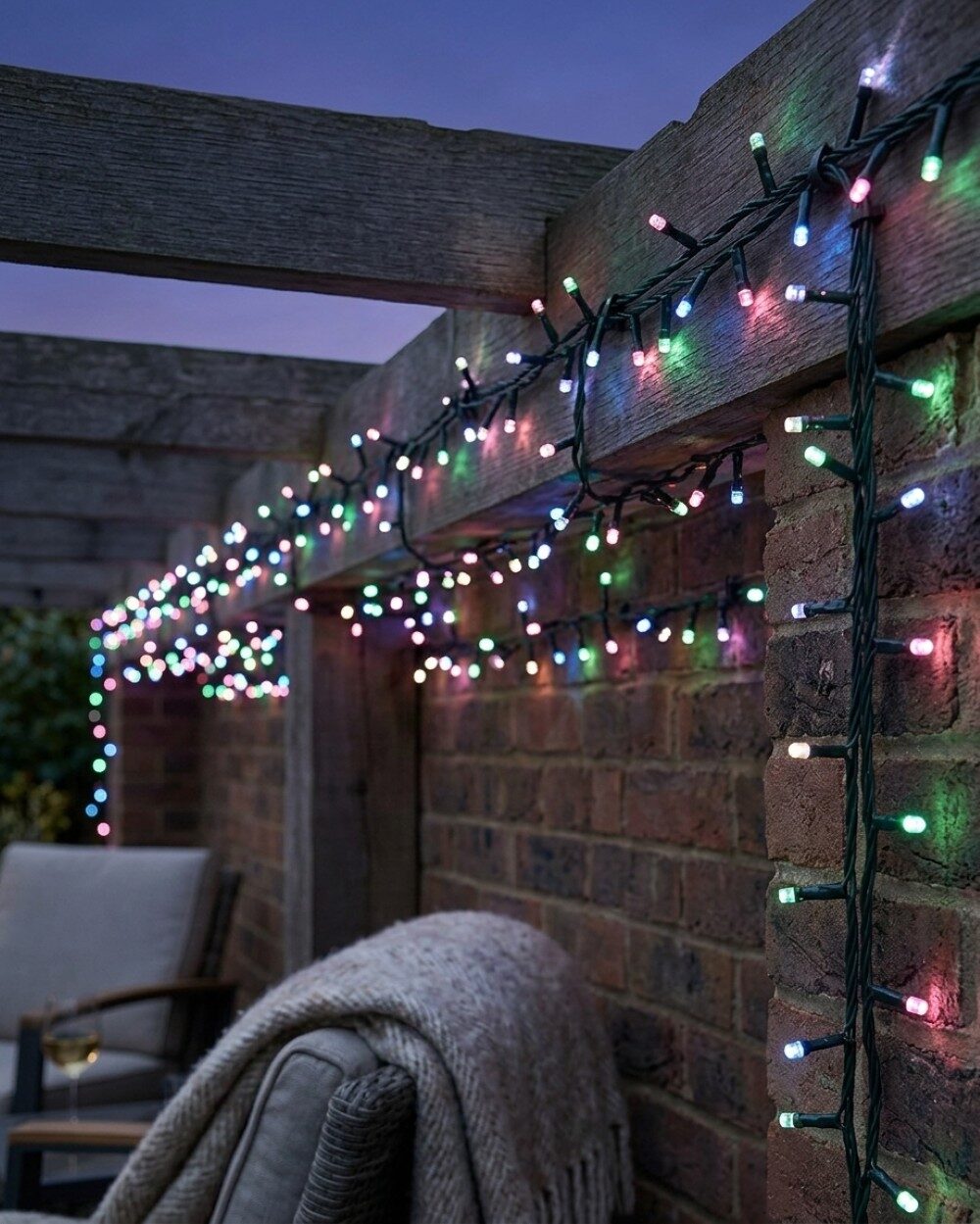 500 Multi Pastel Colour LED String Fairy Lights 8 Function With Timer | 25m — image 4