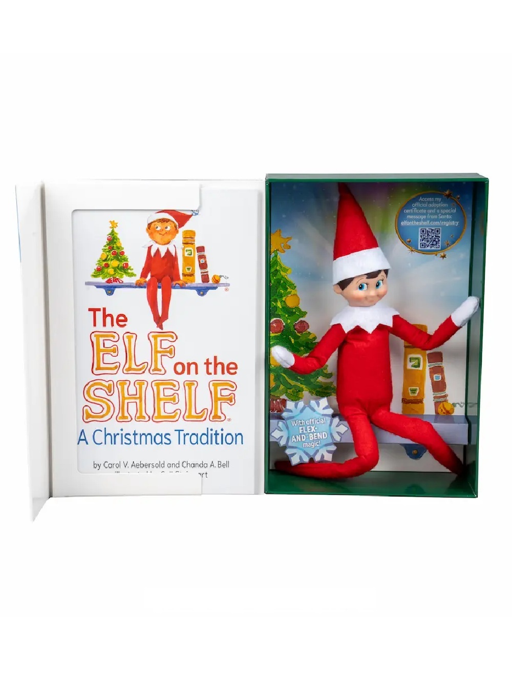 Official The Elf On The Shelf Boy Box Set | Extra Posing Wired Scout Elf & Book — image 5