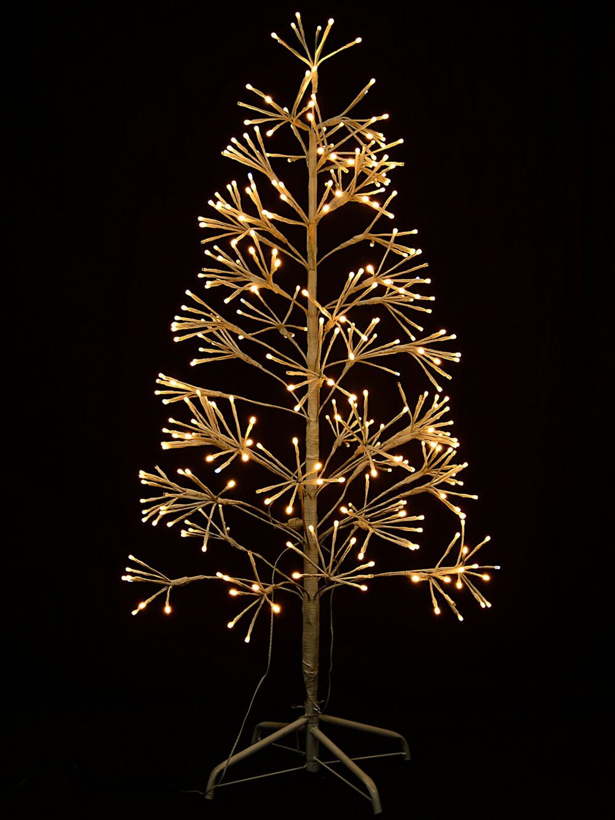 1.2m Nordic Glaze 3D Outdoor Birch Tree | 368 Warm & Cool White LEDs